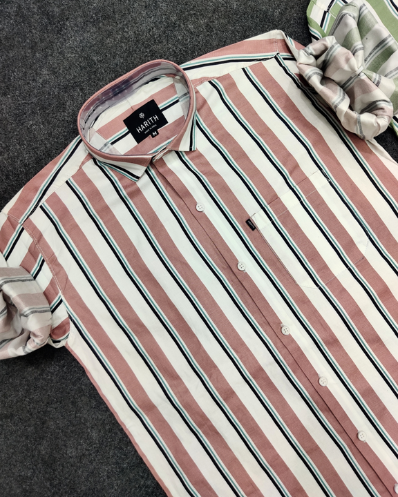 HARITH PREMIUM OXFORD COTTON STRIPED SHIRTS  uploaded by SHIVAM RS on 9/17/2023