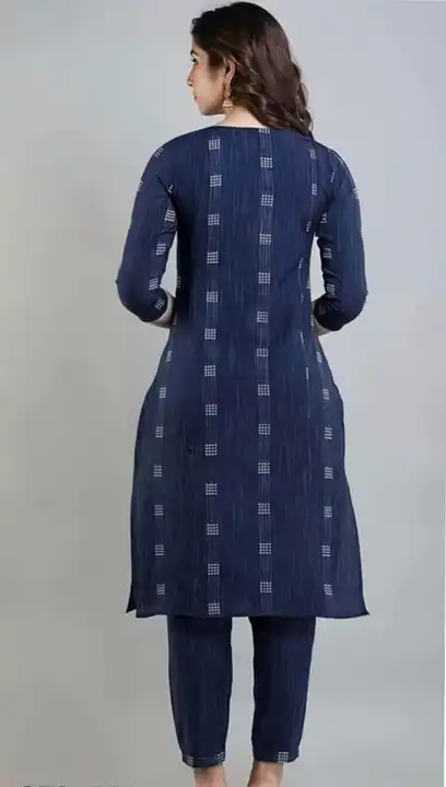 Khadi Cotton Kurti Trouser Set  uploaded by The Indian Shop  on 9/17/2023