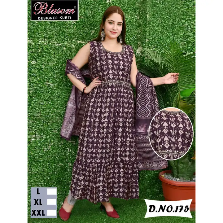 Beautiful nayra set in 2 colors and 3 sizes l xl xxl uploaded by Setia traders on 9/17/2023