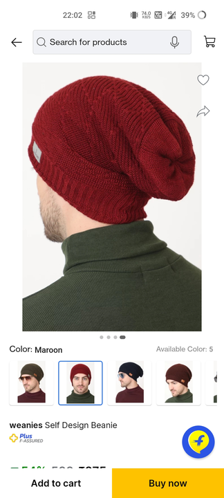 Head cap. Woolen 🦙 uploaded by R garments on 9/17/2023
