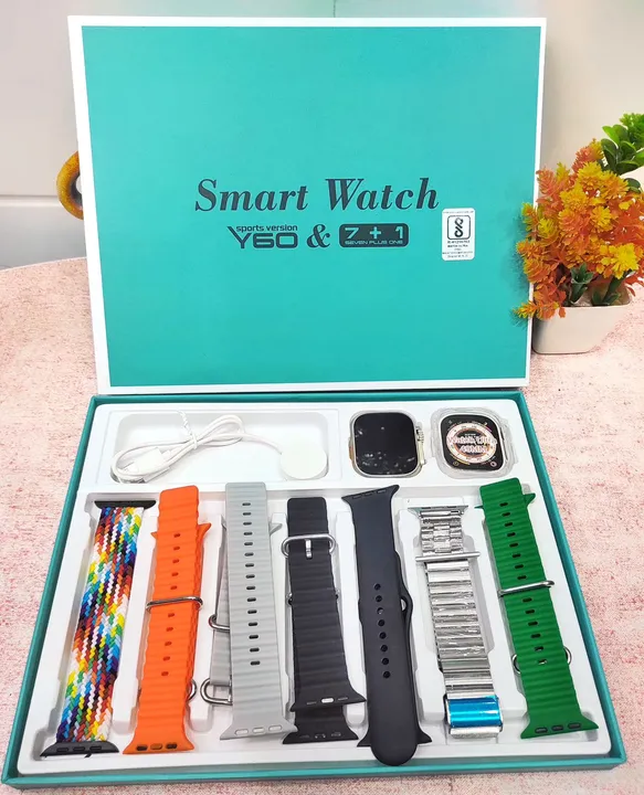 Y60 Combo 7in1 Smart watch uploaded by business on 9/18/2023