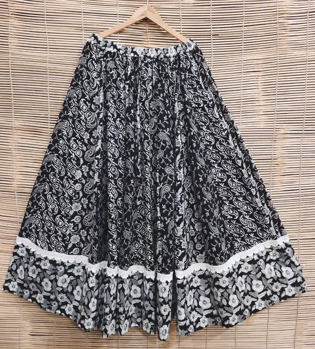 Bagru Hand block printed cotton skirts  uploaded by business on 9/18/2023