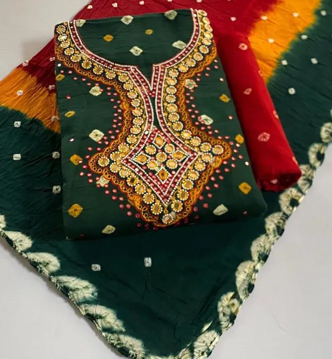 Special Traditional Bandhej Suits uploaded by Apsara dresses on 9/18/2023