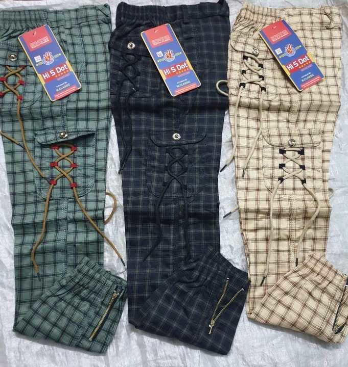 Six Pocket Check Pants For Kids uploaded by Bengal Solution Point on 3/21/2021