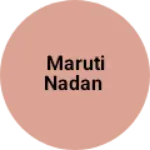 Business logo of Maruti nadan