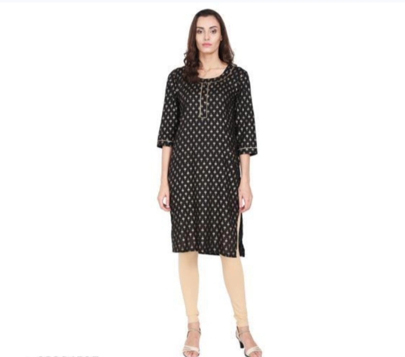 Rayon Hand print Kurti  S M L XL uploaded by business on 9/18/2023