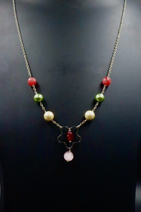 Semiprecious Necklace  uploaded by Handmade Product on 9/18/2023