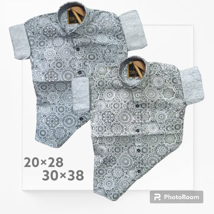 Boys cotton shirts uploaded by Hasmukh creation on 9/18/2023