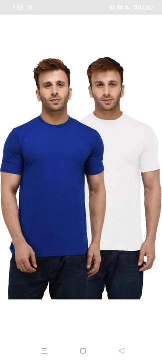 Round Neck T-shirts  uploaded by NRD Fashion Store on 9/19/2023
