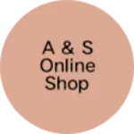 Business logo of A & S Online shop