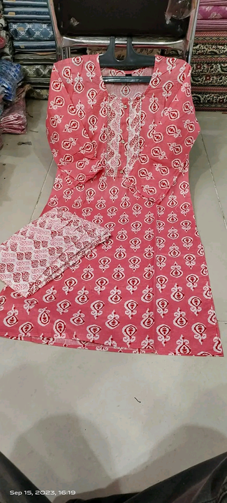 Cotton kurta paint  uploaded by S. S. Selection on 9/19/2023