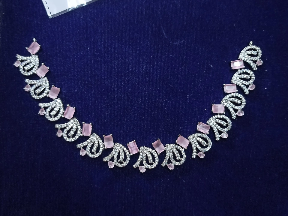 R1 zirconia necklace  uploaded by business on 9/19/2023
