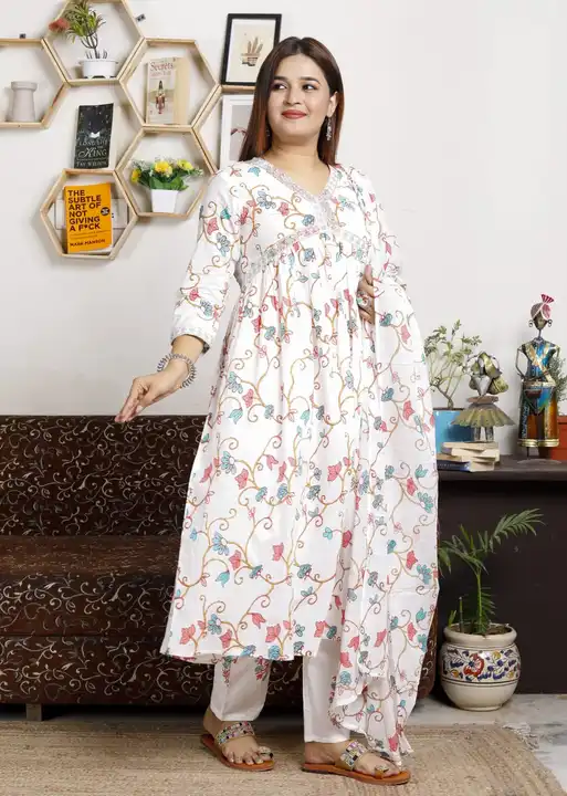 High quality Kurti set uploaded by Rudra Collection on 9/19/2023