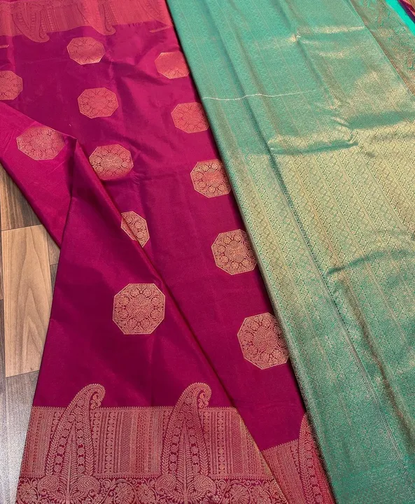 Rich pallu with allover buti design saree  uploaded by DHANANJAY CREATIONS on 9/19/2023