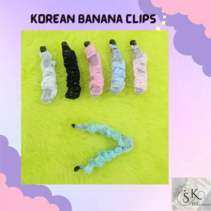 Imported banana clips  uploaded by Sk Hair Accessories on 9/19/2023