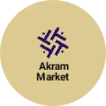 Business logo of Akram market Fison sop