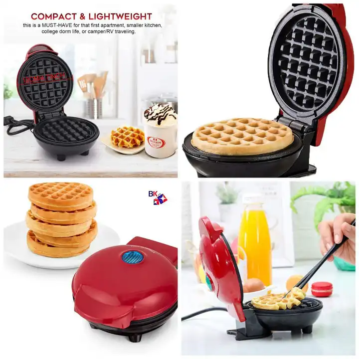 Mini waffle maker uploaded by Bulkbuy24 on 9/19/2023