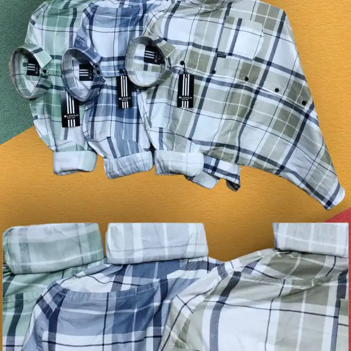 Men's cheaks shirt cotton full sleeve, http://cottonxmanufacturingcompany.business.blog/ uploaded by Cotton X - Made in India  on 9/19/2023