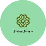 Business logo of Sabse sasta