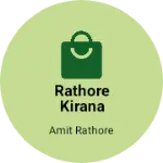 Business logo of Rathore kirana