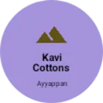 Business logo of KAVI COTTONS