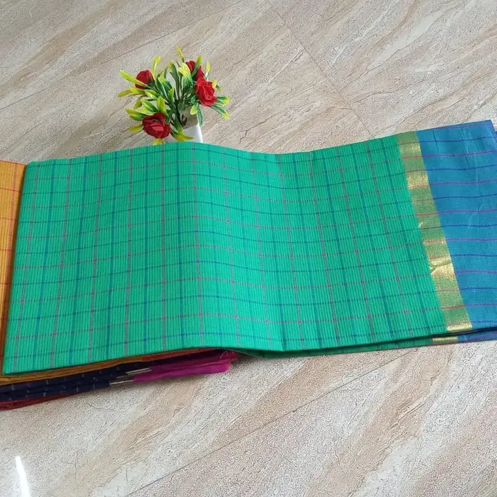 Mangalangiri cotton sarees  uploaded by KAVI COTTONS on 9/19/2023