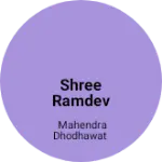 Business logo of Shree ramdev paridhan