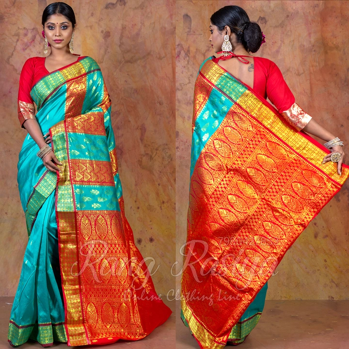 Kanjivaram silk uploaded by RangRasiya Fashion on 9/19/2023