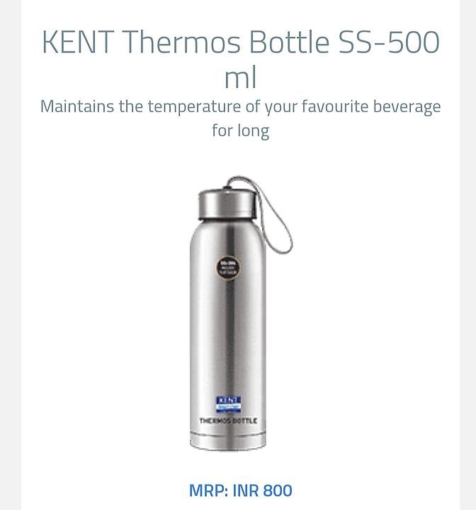 Kent Thermus Botal 500ML uploaded by Maha Maya TREDERS on 7/17/2020