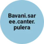 Business logo of Bavani.saree.canter.pulera