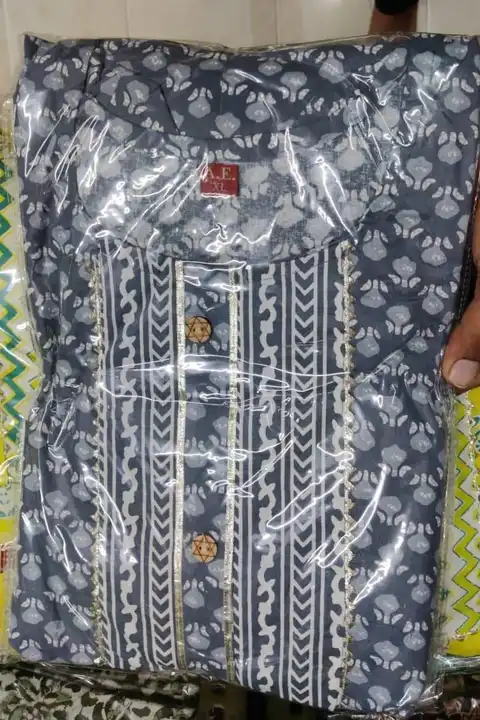 PURE COTTON KURTI PENT SET  uploaded by business on 9/19/2023