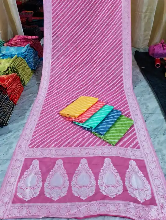 Banarasi cotton fabric saree  uploaded by Rhaman Silk sarees on 9/19/2023