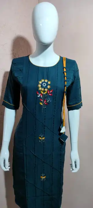 Hand work kurti  uploaded by business on 9/19/2023