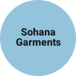 Business logo of Sohana Garments