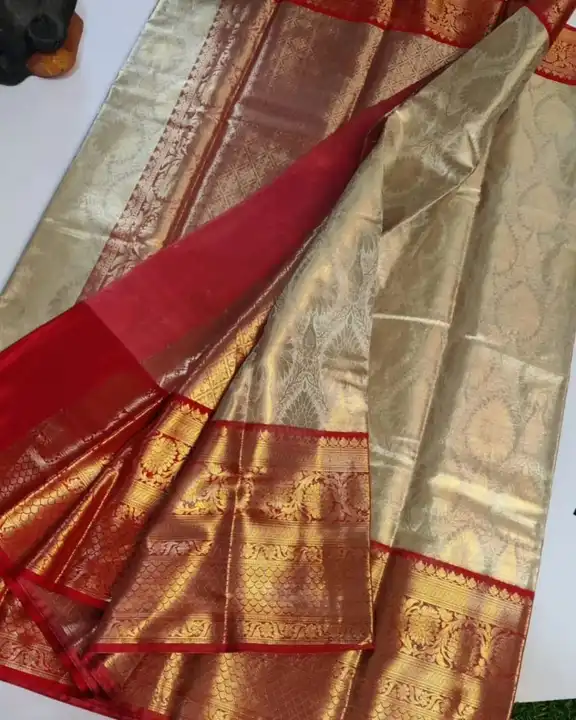 TISSUE WASKAT SAREE uploaded by business on 9/19/2023