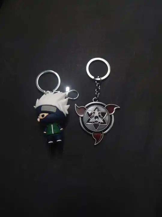 Naruto Spinner keychains uploaded by EnimeXstore on 9/19/2023