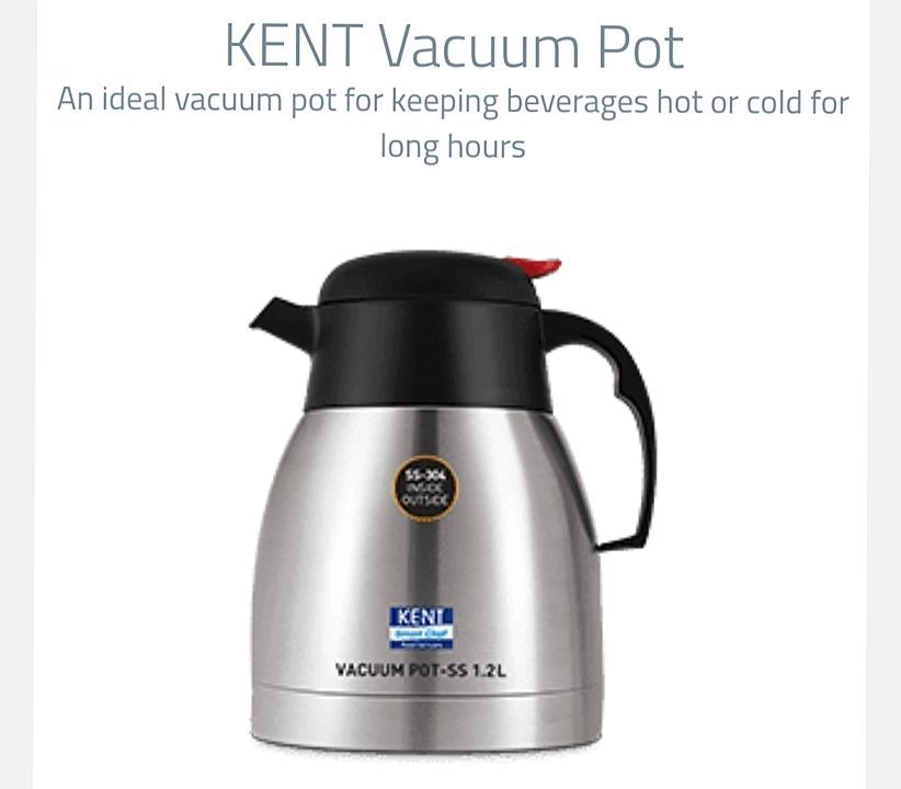 KENT VACUUM POT 1.2L uploaded by business on 7/17/2020