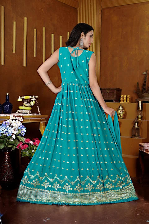 Wedding outfits GOWNS for Womens  uploaded by S.NARESH KUMAR  on 9/20/2023