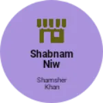 Business logo of Shabnam niw garment