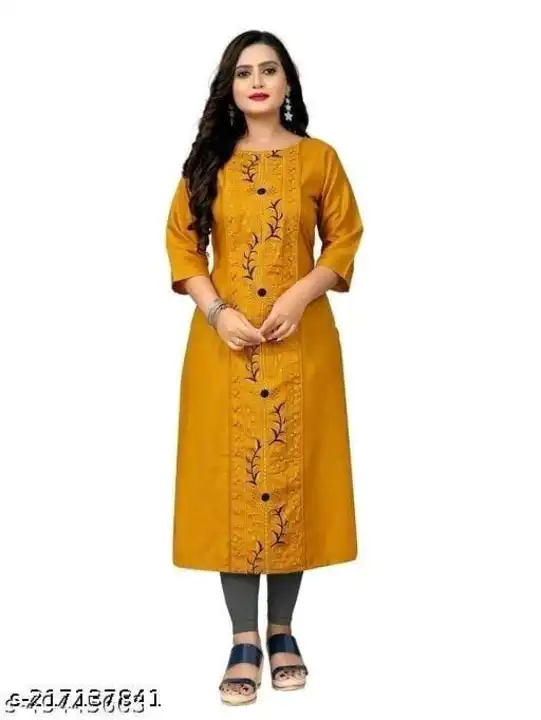 Kurti limited stock only bulk quantity available  uploaded by Aman Enterprises WhatsApp or call +919711706212 on 9/20/2023