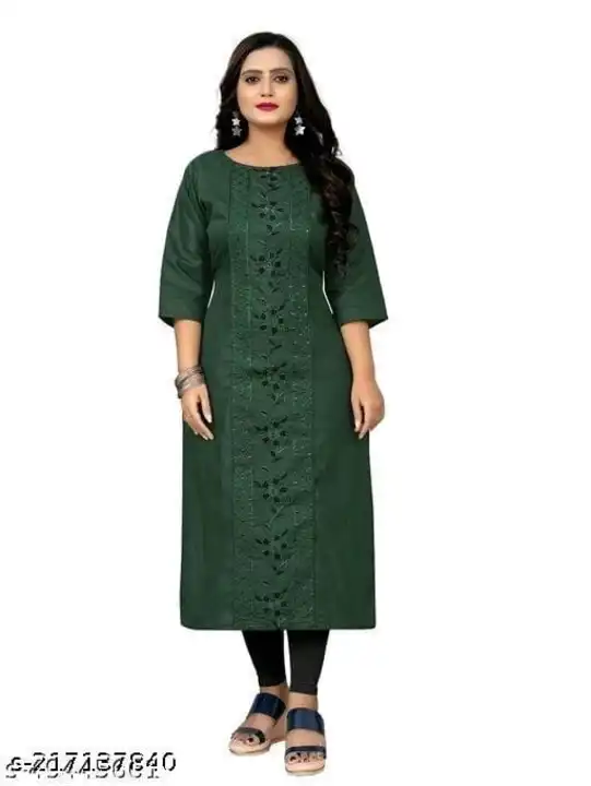 Kurti limited stock only bulk quantity available  uploaded by Aman Enterprises WhatsApp or call +919711706212 on 9/20/2023