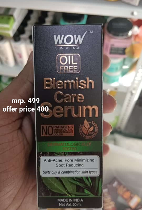 Wow blemish care face serum  uploaded by Zamy herbal on 9/20/2023