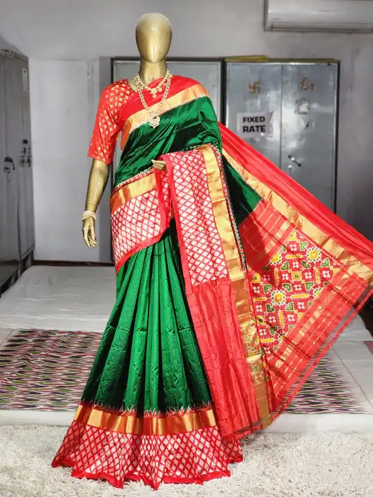 PURE IKKAT PATTU SAREES  uploaded by business on 9/20/2023