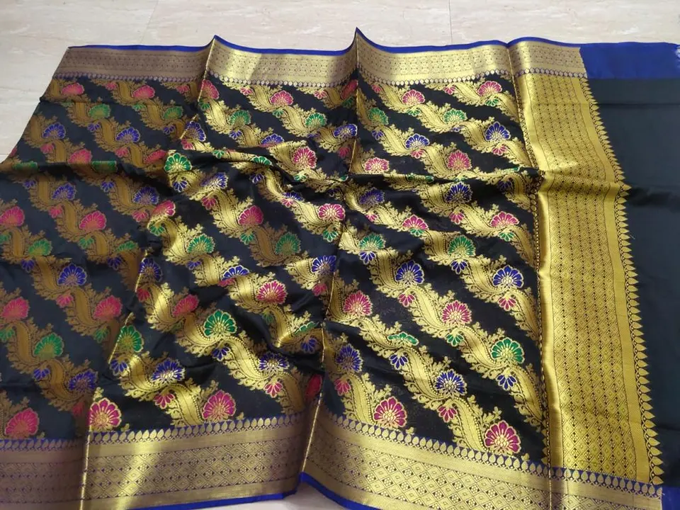 Banarsi katan silk dupatta  uploaded by business on 9/20/2023