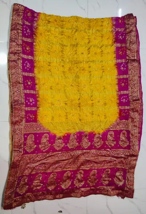 Ghatchola bhandej saree uploaded by business on 9/20/2023