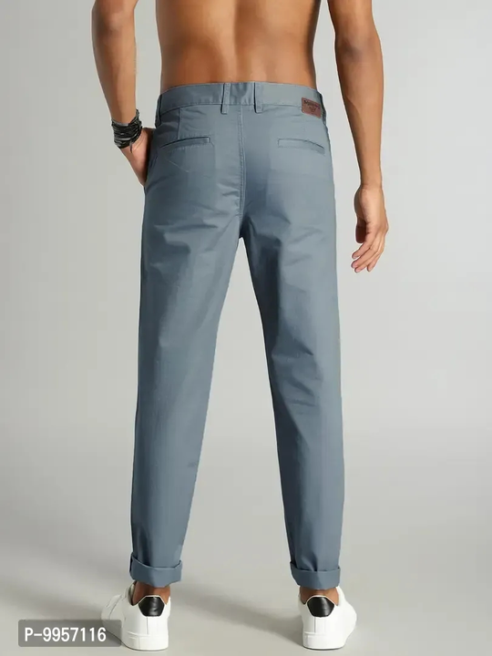 Stylish Grey Cotton Solid Chinos For Men

Size: 
28

 Color:  Grey

 Fabric:  Cotton

 Type:  Mid-Ri uploaded by ELMA STORE on 9/20/2023