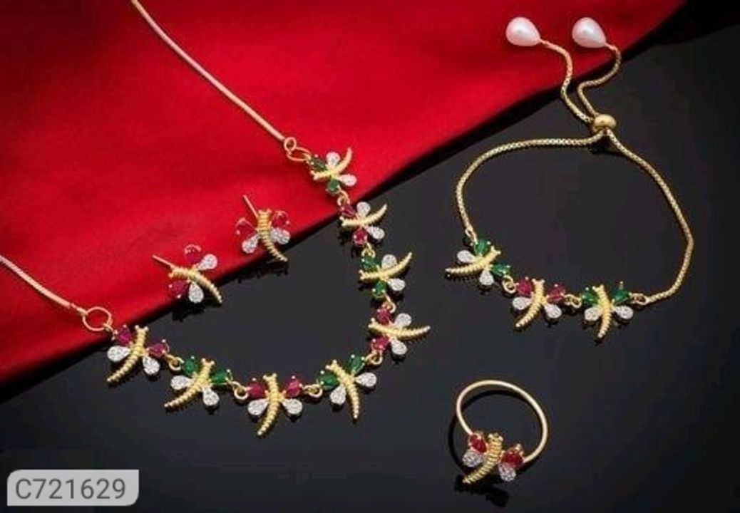 Diamond necklace set uploaded by business on 3/21/2021