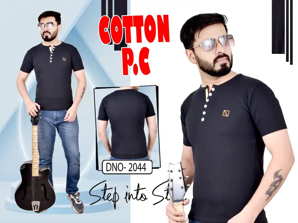 Cotton t shirt  uploaded by HOTSHOTS @ FABRIC. GARMENTS MANUFACTURER LIMITED  on 9/20/2023