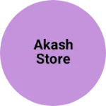 Business logo of Akash Store
