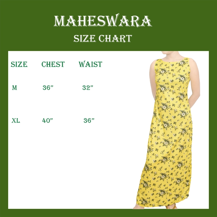 A line dress uploaded by MAHESWARA ENTERPRISE on 9/20/2023